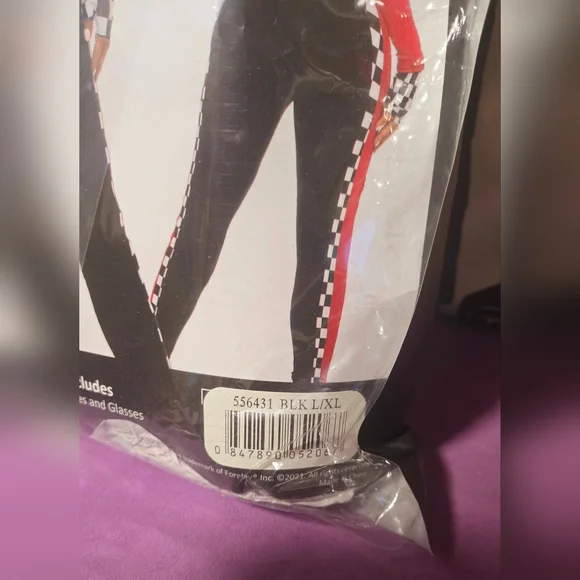 FORPLAY WOMEN'S SEXY RACER COSTUME WORN ONE TIME - Picture 5 of 6